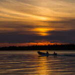 Eeyou Istchee sunset, Cree Outfitting Tourism Association , Quebec, Canada, Canadian Geographic, photographer Roland Bast, Polor Bears