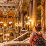 Palais Garnier in Paris, showcasing stunning architectural details during a several-hour visit.