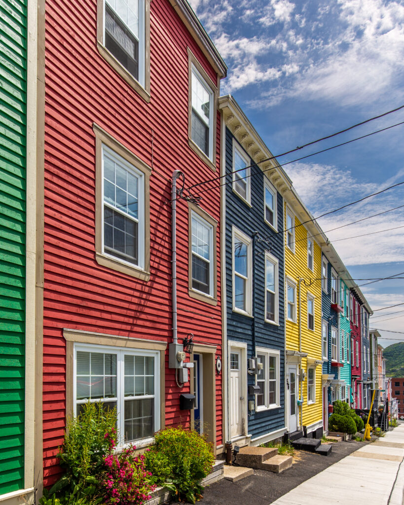 Jelley Bean Row house ROland Bast photography, Newfoundland 