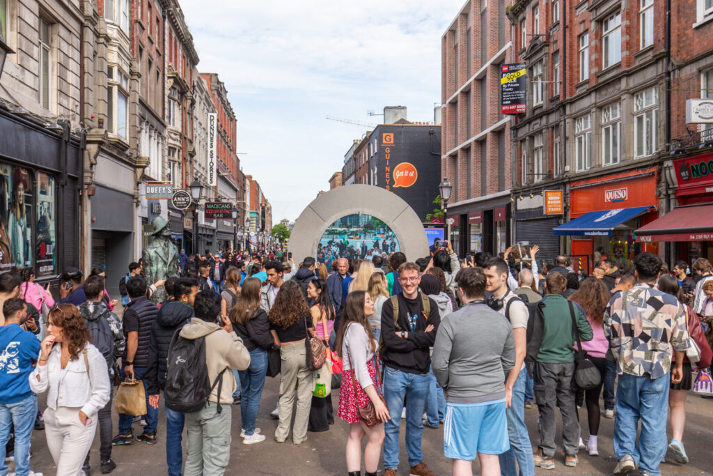 new portal between New York City and Dublin, Ireland!